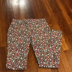 Floral jeggings